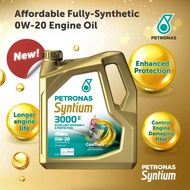 (BRAND NEW) PETRONAS 0W20 SYNTIUM 3000E 3.5L APPLICABLE FOR ALL 0W20 CAR USERS