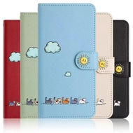 Mobile Phone Protective Case Protective Case Flip Phone Leather Case Suitable for Sony Xperia 1 10 I