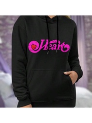 Heart Band Big Size Women Hoodie Jacket 90s Ann Wilson Guns N' Roses Inspired