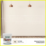 ஐ ◬ ∆ BOYSEN PERMACOAT LATEX PAINT COLOR SERIES BRIDAL WHITE (B-7509)