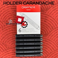 Carandache Crayon Holder | Carandache Fixpencil 0012 | Crayon Handle | Metal Material, Hexagonal Sha
