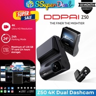 DDPAI Z50 4K 2160P Dash Cam GPS Front + Rear Cam