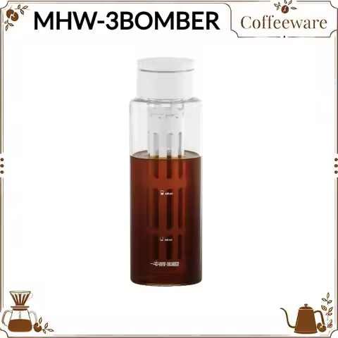 MHW-3 Cold Brew Coffee Maker Portable Cold Brew Bottle Leak Proof Transparent For Home Outdoor Iced 