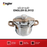 Nồi áp suất Seka Engler EL9112 dung tích 6L lòng nồi inox 304 an toàn Nồi nấu đa năng dùng mọi loại 