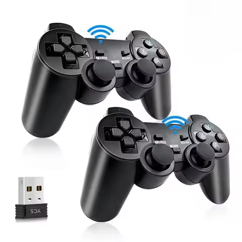 2 PCS 2.4G Wireless Gamepad No Delay PC Game Controller USB Joystick For PC Android TV Controle for 