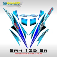 SUZUKI Spin 125 Striping 9-Sticker MotifSR SpinSUZUKI 2006-2010