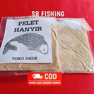 Umpan Pelet Hanyir  (isi 5) - umpan ikan mas umpan mujaer - nila dll - umpan pancing dadakan hanyir