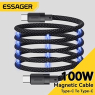 Essager 100W 60W USB Type C To Type-C Cable USB-C PD Fast Charging Charger Wire Cord For iPhone16 15