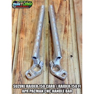 APR RAIDER 150 CARB, RAIDER 150 FI PACMAN CNC HANDLE BAR 100% MADE IN