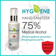 Ready Stock Hygene Hand Sanitizer 120ml 75% Medical Alcohol Kill 99% Germ and Bacteria