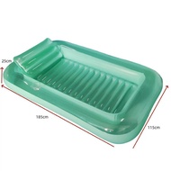 ASTM Sunbathing Inflatable Summer Environmentally Friendly PVC Pool Floating Row Recliner CPSIA Cros