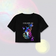 Coldplay Croptee | Coldplay Band Croptee | Coldplay Croptop | Crop Top | Oversized Crop T-Shirt| Col