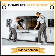 Television Installation Services for all TV sizes in Jabodetabek Area