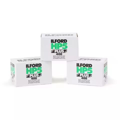 Original 1/2/3/5 ROLLS 35mm Black And White Film HP5 PLUS 400 ILFORD 135 Photographic Film Printable