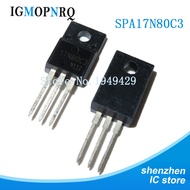 5PCS SPA17N80C3 TO-220 SPA17N80 TO-220F 17N80C3 new