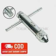 Gagang Tap Rachet M3-M8 Rachet Tap Wrench Stang Tap Ratchet  M3 - M8