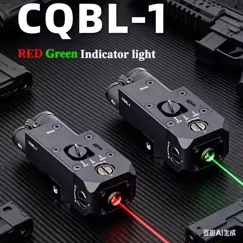 Compact SF M300 M600 LED Flashlight CQBL-1 Red Green Aim Indicator Airsoft Sport Scout Fit Universal