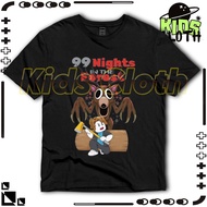 Roblox 99 nights in the forest kids t-shirt Roblox 99 nights in the forest children's t-shirt/ 99 ni
