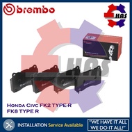 BREMBO Front Brake Pads Honda Civc FK2 TYPE-R FK8 TYPE R