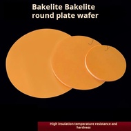 Orange Red Bakelite Round Board Electrician Board Bakelite Board Insulation Disc Phenolic Formaldehy