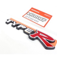 [ hlliew8 ] Honda Integra DC5 Type-R S6M Rear Trunk Lid ( TYPE R ) Emblem