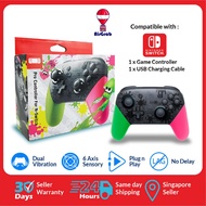 Switch Pro Wireless Controller Gamepad for Nintendo Switch Splatoon Series [Local Stocks]