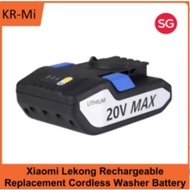 Xiaomi Lekong Cordless Rechargeable Cordless Replacement Battery High-Pressure Washer for LK01-20V -