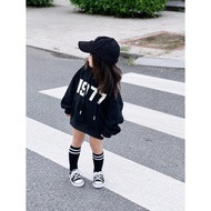 Distronomi Hoodie Sweater Jumper Kids Oversize Distro 1977 Unisex Thick Fleece Boxy