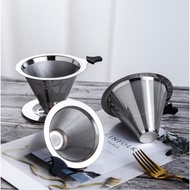 858 Stainless Steel Dripper Coffee Filter Cone