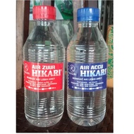 Air Zuur Hikari 400ml (Merah) | Air Aki Hikari 400ml (Biru)