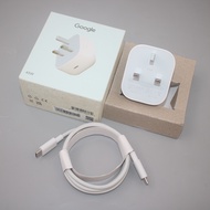 Original Google 45W UK PD Charger Fast Charging Wall Adapter 100cm USB C To Type C Cable For Google 