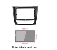 Frame headunit 2din 9 inch mercedes benz e-class W211 E200 E220 2002