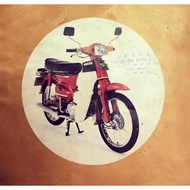 STICKER C70 GBO ORIGINAL JAPAN