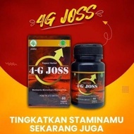 Obat Pria 4G joss kapsul jamu herbal asli BPOM original