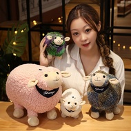 JAMXUN 20/30cm Cute Sheep Plush Toy Sheep Animal Pillow Soft Sheep Plush Toy Birthday Gift Home Deco