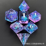 DND Resin Dice Dungeons & Dragons Cthulhu TRPG Board Game Accessories
