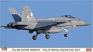 Hasegawa 002254 1/72 FA 18E Super Hornet VFA-27 Royal Maces Cag 2017 Plastic Model Kit, Model Railwa