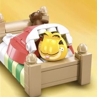 Garfield Block Figure 加菲貓積木| Dreaming 睡夢中 (陳列成品）