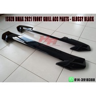 Isuzu Dmax 2021 X-Terrain Front Bumper Grill Acc Parts - Glossy Black (2PCS)