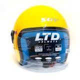 卐SGV Kids Visorex Motorcycle Helmet (Yellow)