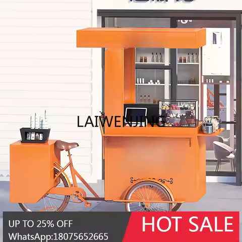 LYN reverse riding donkey tricycle mobile sales mall activity mobile ice cream dining truck