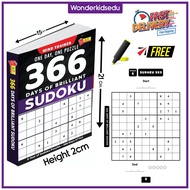 Mind Trainer 366 Sudoku Book Puzzle for Kids Adults Children Hobbies Books Word Games