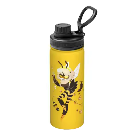 Uzi Doorman Murders Drones 18OZ Sports Insulated Kettle Thermal Cup Vacuum Flask Car Mug Hot Cold Dr