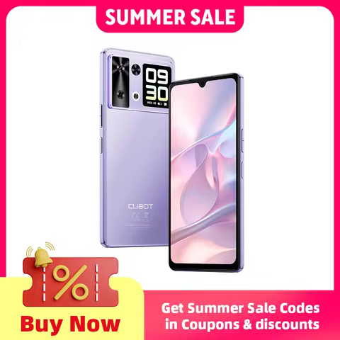 Smartphone Android 15 Cubot P90, 6.88-Inch 120Hz Screen, 24GB RAM+256GB ROM, G100 Octa-core, 2.2GHz,