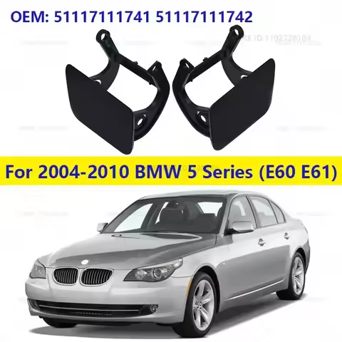 For 2004-2010 BMW 525i 528i 530i 530i 535i 545i 550i M5 (E60 E61) Front Headlight Washer Nozzle Cove