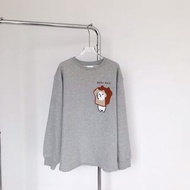 Scolar 板熊刺繡圓領衛衣