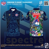 Spectre | Monsoon 7s Rugby 2022 Official Tournament Merchandise | Polo Tee [polomon22]