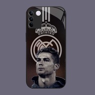 HW-8 CR7 Glass KACA Casing for VIVO Y100 V30 V23 Y200E V29E V27E V29 T3 V23E V27 Y200 Pro Lite 5G