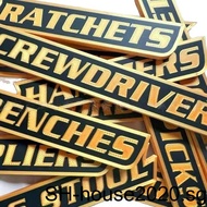 3D Magnetic Drawer Tags To Tools Neatly Arranged Pack Of 12 Tags Included Can Secure Each Tool In Ap