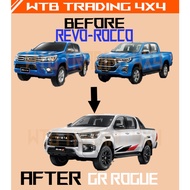 HILUX REVO ROCCO ROGUE CONVERT GR MALAYSIA BUMPER BODYKIT GRILL FENDER GR GRILL 100% 1.1 FIT